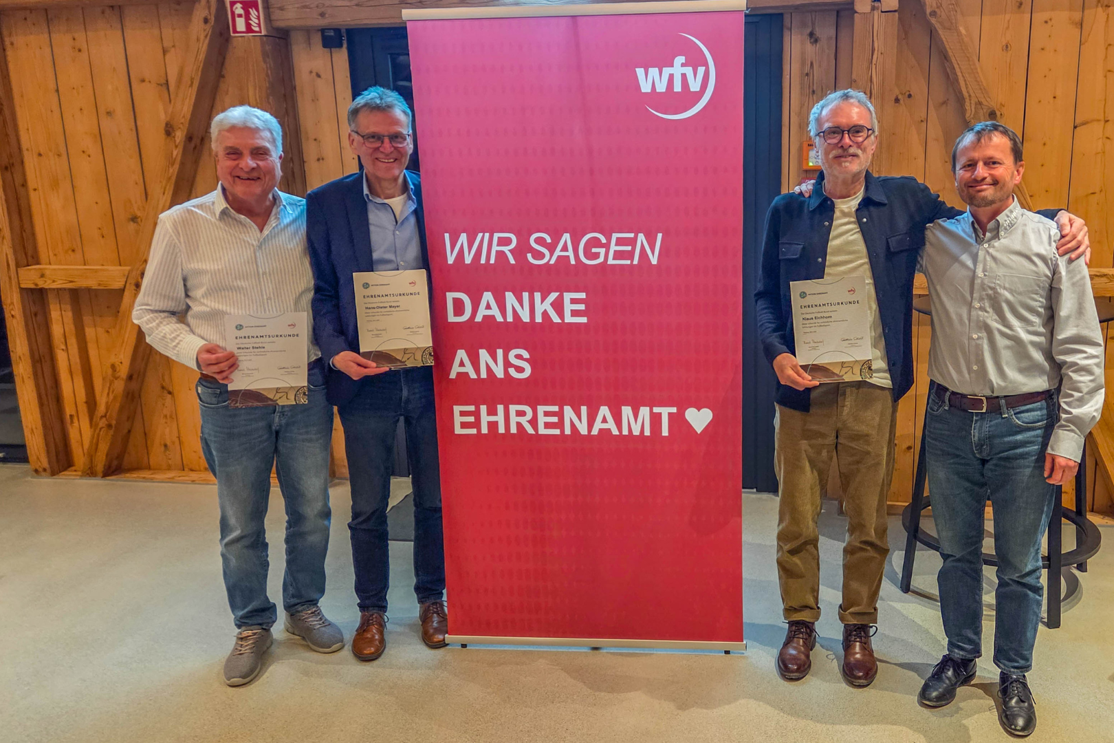 Fischbacher Urgesteine werden mit dem DFB-Ehrenamtspreis geehrt